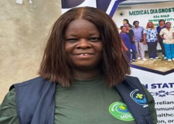 Tellewoe Kanie Jimmie, founder of the Medical Diagnostic Care Foundation, calls for stronger healthcare collaboration in Liberia