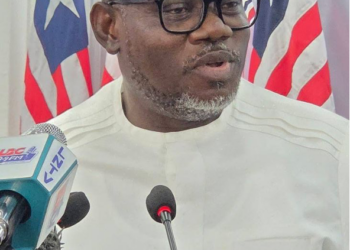 Information Minister Jerolinmek Piah speaks on corruption prosecutions and due process in Liberia