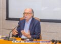AIPS chief speaking at the conference