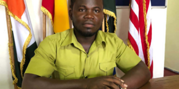 MRU Youth Parliament Liberia official during reinstatement announcement