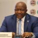 Augustine Kpehe Ngafuan chairing ECOWAS convergence council meeting