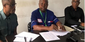 Officials of Liberia’s National Food Assistance Agency brief the media on expanded emergency food support and new partnerships.