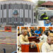 Security checkpoint and Senate session highlighting investigation into roadblocks across Liberia
