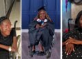 Beatrice Snyder, wheelchair user and disability advocate in Monrovia