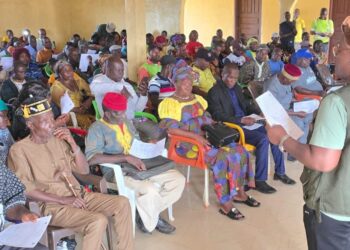 EPA officials hold Kon Kweni project consultation meeting with Nimba residents