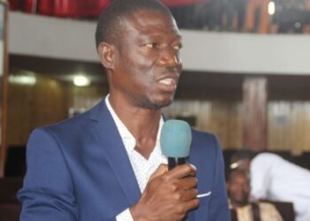 Representative Yekeh Kolubah during legislative proceedings
