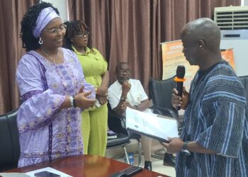 Agriculture Minister presenting Liberia’s five-year agricultural strategic plan in Monrovia