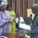 Agriculture Minister presenting Liberia’s five-year agricultural strategic plan in Monrovia