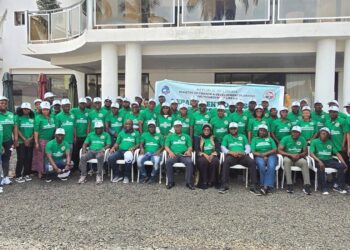 Ministry of Finance and development planning staff at the retreat