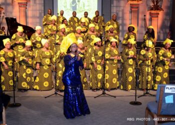 University of Liberia Alumni Chorus performing during 75th anniversary celebration