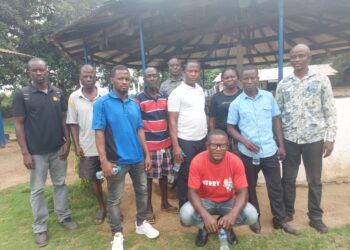 Community leaders meet under LESSAP electrification project in Montserrado County
