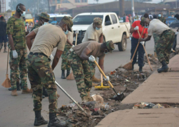 AFL personnel lead cleanup along Red Light–Duport Road in Paynesville