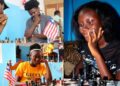 Liberian chess players competing during the 2025 Liberia Individual National Chess Championship in Monrovia.