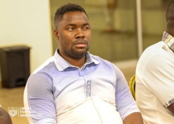 Cassell Kuoh, Liberia Football Association presidential aspirant and FC Fassell CEO.