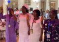 United Methodist Women leaders and delegates during the 79th annual assembly in Fish Town, River Gee County.