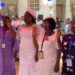 United Methodist Women leaders and delegates during the 79th annual assembly in Fish Town, River Gee County.