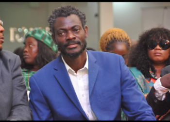Civicus Barsi-Giah attends football event in Monrovia