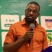 SWAL President Varmah Kamara addresses a sports media gathering ahead of AIPS Africa Congress.