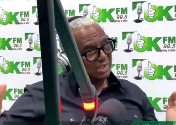 ECOWAS parliamentarian speaks on democracy and electoral integrity during an interview in Monrovia.