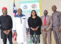 Finance Minister Augustine Ngafuan and partners at the launch of AfDB-backed public finance reform projects in Monrovia.