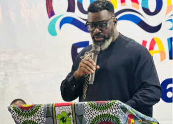 Mayor John-Charuk Siafa delivers State of the City Address in Monrovia