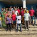 Community leaders pose for a group photo after a LESSAP stakeholder engagement meeting in District 17, Montserrado County, focused on electricity access and infrastructure protection.