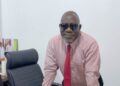 Former Liberia NSA Deputy Director Sam Saryon speaking during an interview