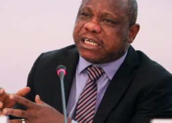 Chief Justice Yamie Quiqui Gbeisay Sr. during Supreme Court proceedings