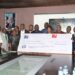 Officials present Liberia Maritime Authority donation to youth and football institutions