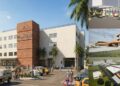 Architectural renderings of the planned modernization of John F. Kennedy Medical Center in Monrovia