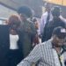 Prophet Key arrives at the Supreme Court in Monrovia