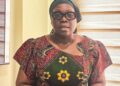 Sara Beysolow Nyanti speaking on women leadership Liberia