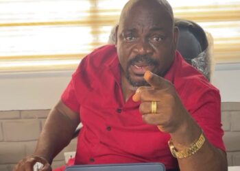 Former Liberian rebel commander Joshua Milton Blahyi speaking about Liberia–Guinea border tensions.