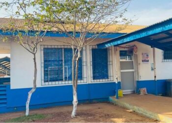 C.H. Rennie Hospital annex operating at Kakata Health Center in Margibi County, Liberia.