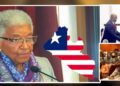 Former Liberian President Ellen Johnson Sirleaf speaking during a rare address to the House of Representatives on Capitol Hill in Monrovia.
