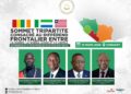 Regional leaders Joseph Boakai, Mamadi Doumbouya and Julius Maada Bio ahead of the Conakry summit on the Liberia–Guinea border dispute.