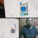 Suspect linked to alleged production of fraudulent National Identification Cards in Weala, Margibi County.