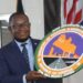 Bill Jones during handover ceremony as Deputy Minister at Liberia’s Ministry of Finance and Development Planning