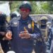 Liberian security forces monitoring situation at disputed Liberia Guinea border in Sorlumba Lofa County.