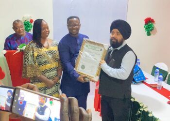 Jeety Rubber CEO receives award RPAL RDFI Liberia Margibi ceremony