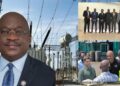 Liberia Electricity Corporation infrastructure and officials discussing energy projects