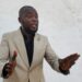 Alvin Wesseh speaking during interview on Liberia political and security issues