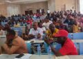 University of Liberia faculty gathered at ULFA general assembly meeting