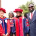 Foreign Minister Sara Beysolow Nyanti receives honorary doctorate from the University of Liberia at the 105th commencement ceremony