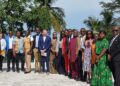 Participants attend a policy dialogue organized by the Ducor Institute on Liberia’s reparations agenda and transitional justice process.