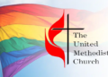 United Methodist Church LGBTQ inclusion rainbow flag symbol