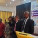 New leadership of the National Civil Society Council of Liberia during induction ceremony in Monrovia.