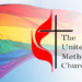 United Methodist Church LGBTQ inclusion rainbow flag symbol
