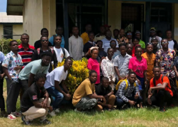 Tubman University students and faculty at engineering webinar symposium in Harper, Maryland County