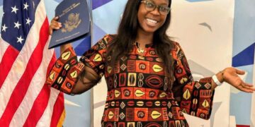 Liberia Football Association women’s football manager Aletha Massaquoi participates in an international leadership program.